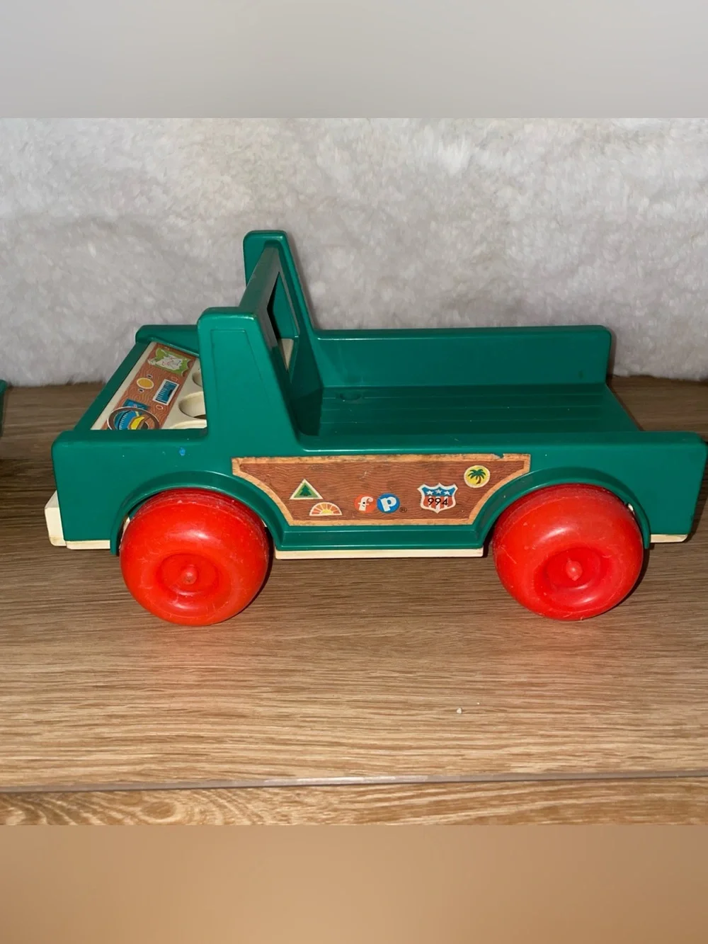 Vintage Fisher Price Little People Play Family Camper Truck & Boat Only #994